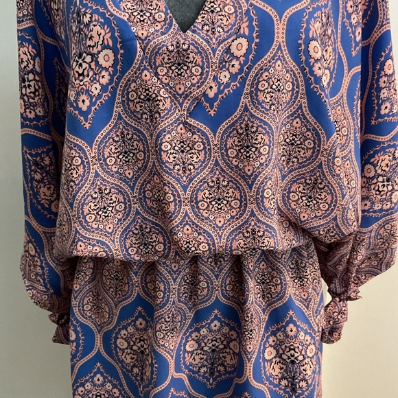 🩵 Paisley Shirt Dress - Picture 3 of 5